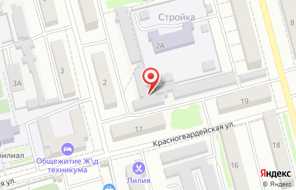 ООО Взлет-Алтай на Красногвардейской улице на карте