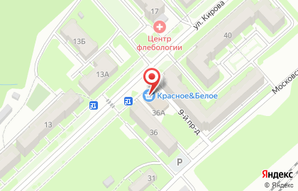 Магазин Красное & Белое в Москве на карте