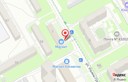 Магазин разливных напитков Beermarket на улице Ульяны Громовой на карте