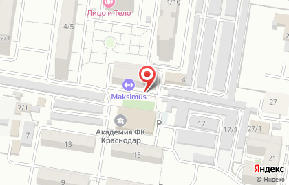 Продуктовый магазин на Кореновской, 15/1 на карте