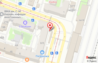 Дом быта в Санкт-Петербурге на карте