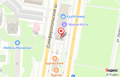 Магазин рыбной продукции Океан на Симферопольском шоссе на карте