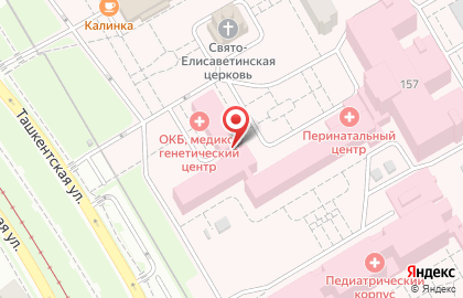 Родильный дом на Ташкентской улице на карте