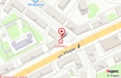 Стоматологическая клиника Dr.Smile в Дербышках, на улице Правды на карте