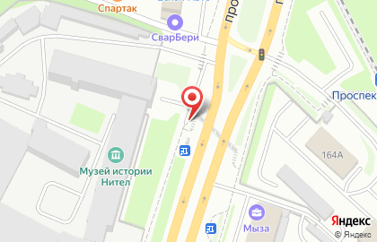 Указатель системы городского ориентирования №5721 по ул.Гагарина проспект, д.37 р на карте