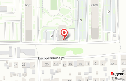 Супермаркет Пятёрочка в Калининском районе на карте
