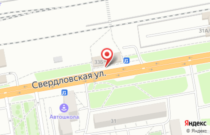 Кафе Дуэт на Свердловской улице на карте
