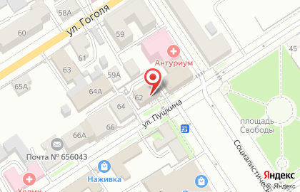 Корейская косметика Ивишот на карте