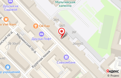 Храм во имя Святых Первоверховных Апостолов Петра и Павла на карте