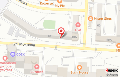 Мастерская по ремонту обуви Каблучок в Октябрьском районе на карте
