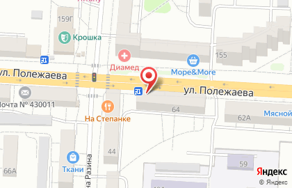 Магазин свежих продуктов Новотроицкие продукты на улице Полежаева на карте