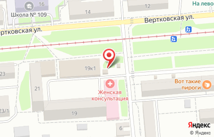 Сеть фирменных магазинов Lanita на Вертковской улице на карте