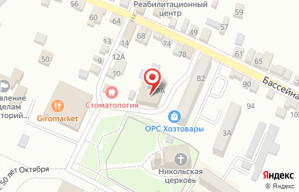 Двери под ключ на Бассейной улице на карте