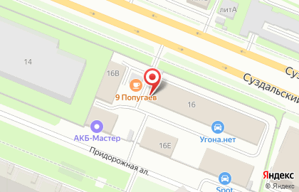 Автосервис в Санкт-Петербурге на карте