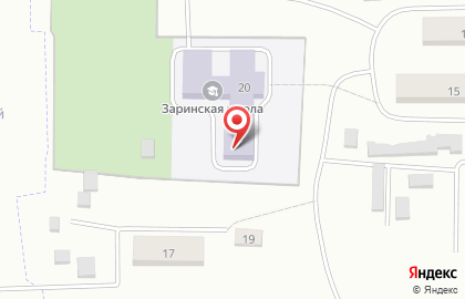 Заринская средняя общеобразовательная школа на карте