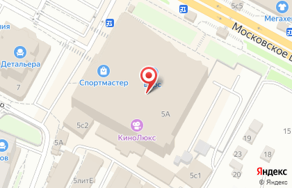 Еврочехол на Московском шоссе на карте