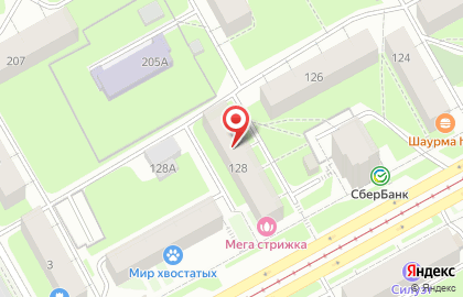 Продуктовый магазин в Перми на карте