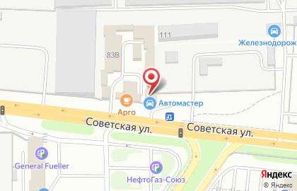 Ресторан Арго в Москве на карте