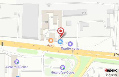 Ресторан Арго в Москве на карте