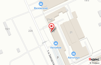 Автосалон в Омске на карте