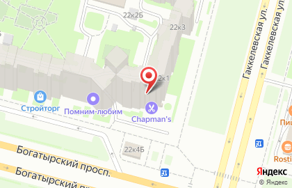 НеваТорг на Гаккелевской улице на карте