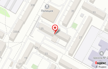Парикмахерская Комплимент в Октябрьском районе на карте