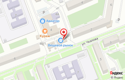 Магазин кондитерских изделий Славный на улице Чкалова на карте