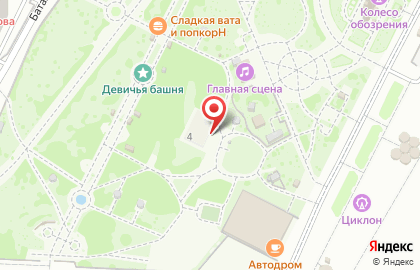 Пункт проката электросамокатов и велосипедов Крути-Катай на ​Батальонной на карте