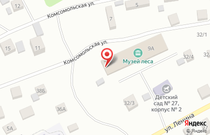 Библиотека Лесная в Кировском районе на карте