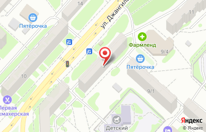 Салон-парикмахерская Зебра в Дзержинском районе на карте