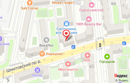 Компания Мир натяжных потолков в Шмитовском проезде на карте