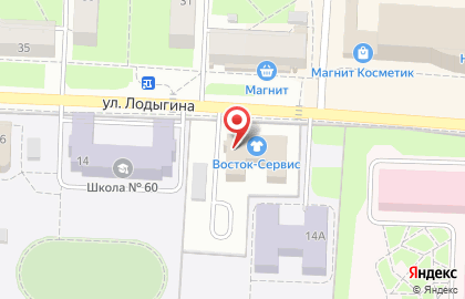 Пермь-Восток-Сервис на улице Лодыгина, 12 на карте