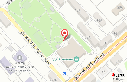 Курсант в Заводском районе на карте