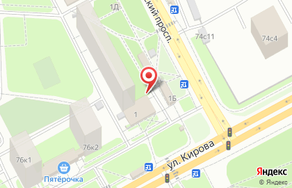 Универсам Верный в Москве на карте