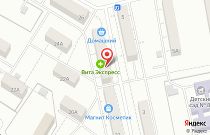 Магазин Красное & Белое на Дворцовой улице на карте