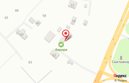 Конный центр Аврора на карте