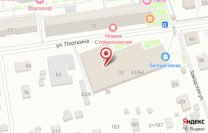 Магазин-прикол на Заводской улице на карте