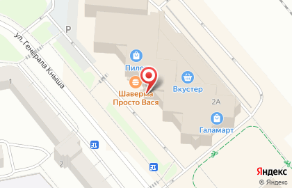 585, Сеть Магазинов на улице Генерала Кныша на карте