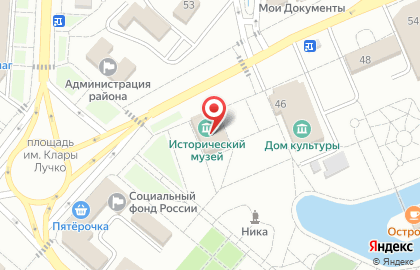 Курганинский исторический музей на карте