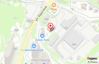 Студия дизайна Inroom в Фрунзенском районе на карте