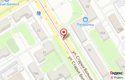 Колибри на улице Старых Большевиков на карте