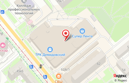 Ювелирный салон Нефертити в Пролетарском районе на карте