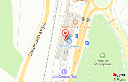 Киоск по продаже мясной продукции на Первомайской улице на карте