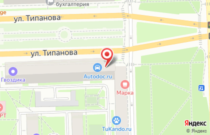 Салон Метаморфоза в Московском районе на карте