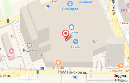 Кафе-магазин ОстроWok Суши на Головинском шоссе на карте