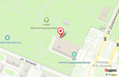 Варда на улице Дзержинского на карте