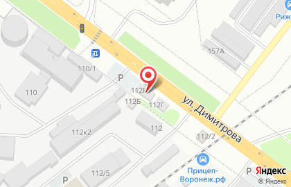 Автомагазин в Воронеже на карте