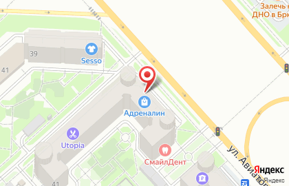 Магазин сноубордов и велосипедов Адреналин на карте