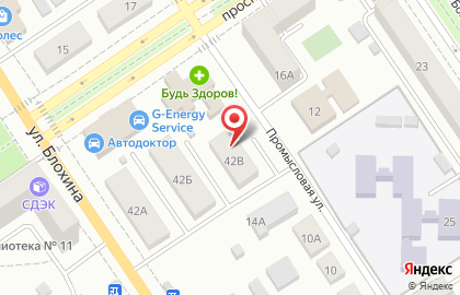 Телекоммуникационная компания Уфанет на улице Блохина на карте