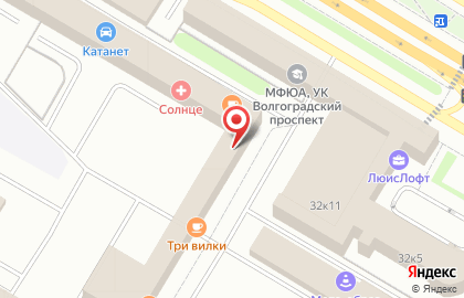 Магазин продуктов в Москве на карте